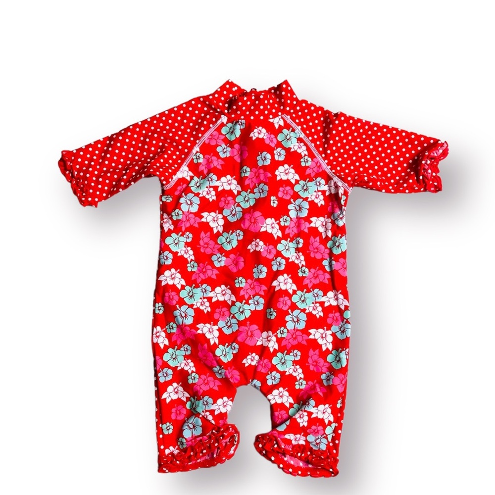 Mini Club Floral Rashguard Size 1-1.5 Years